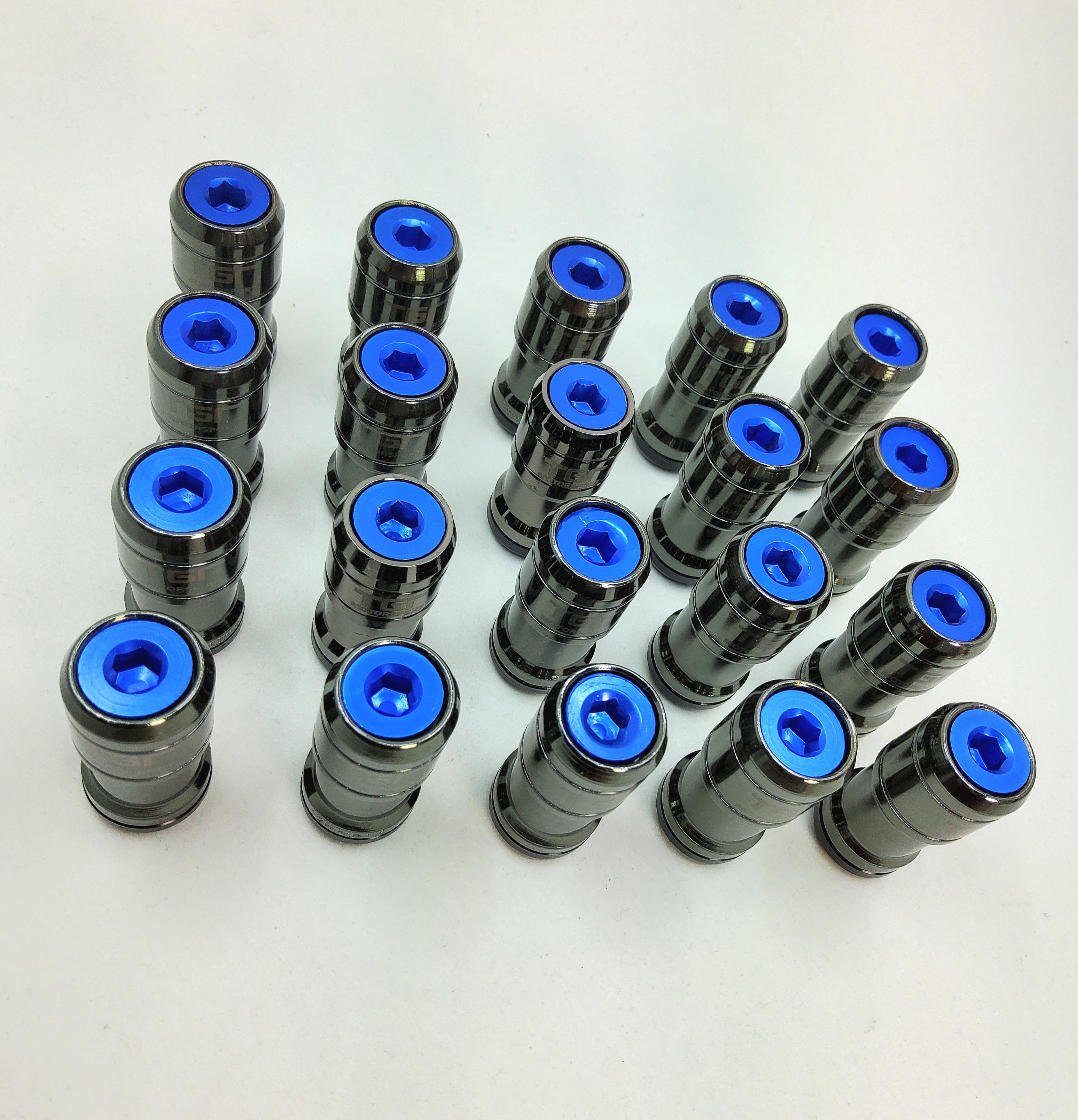 Gunmetal Steel Wheel Nuts