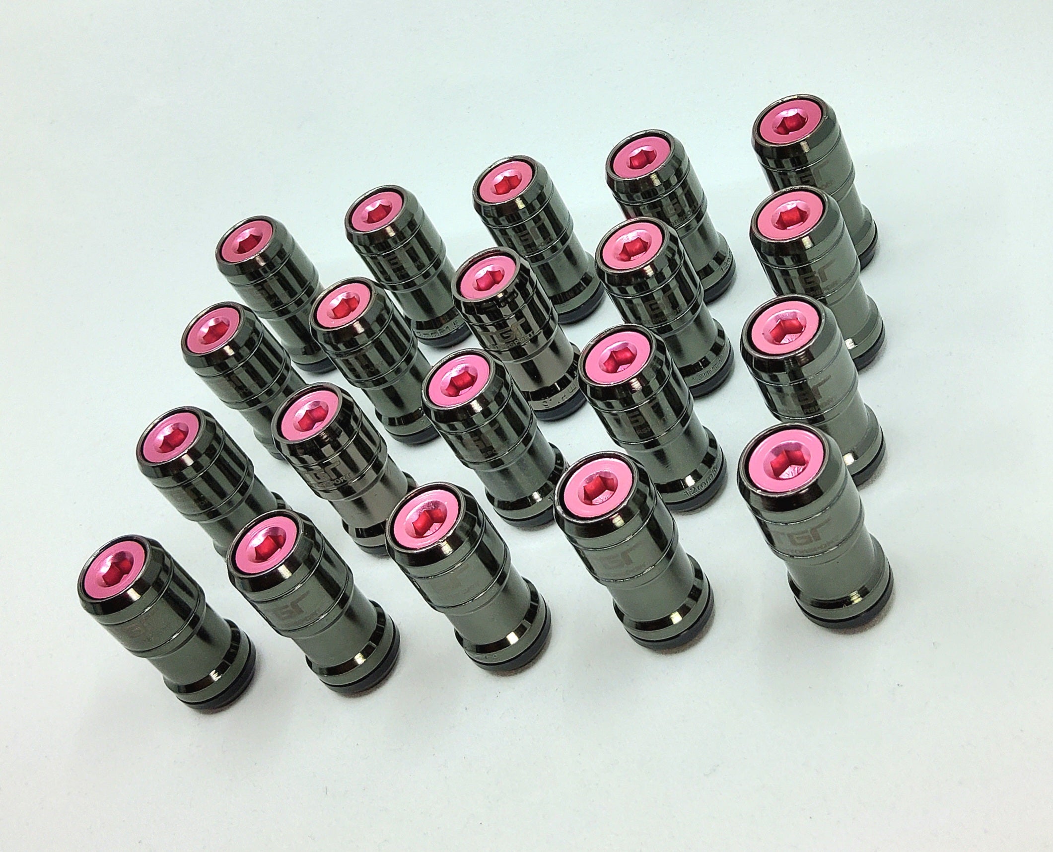 Gunmetal Steel Wheel Nuts