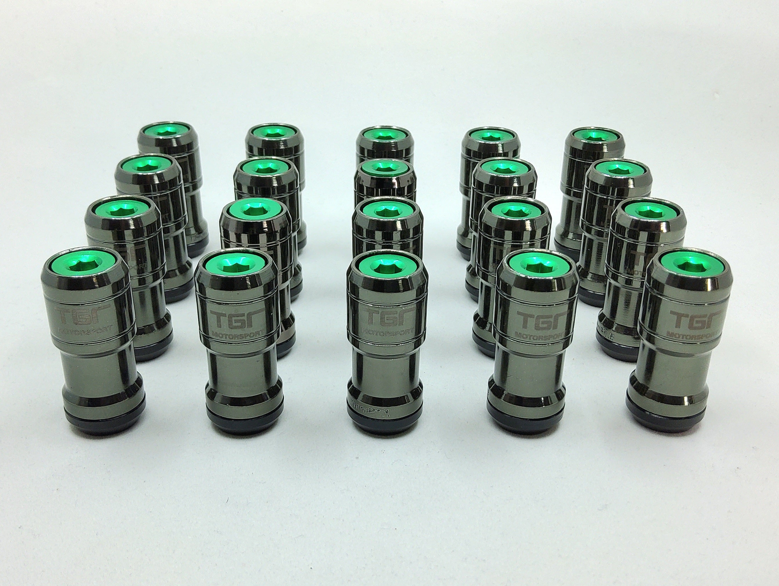 Gunmetal Steel Wheel Nuts