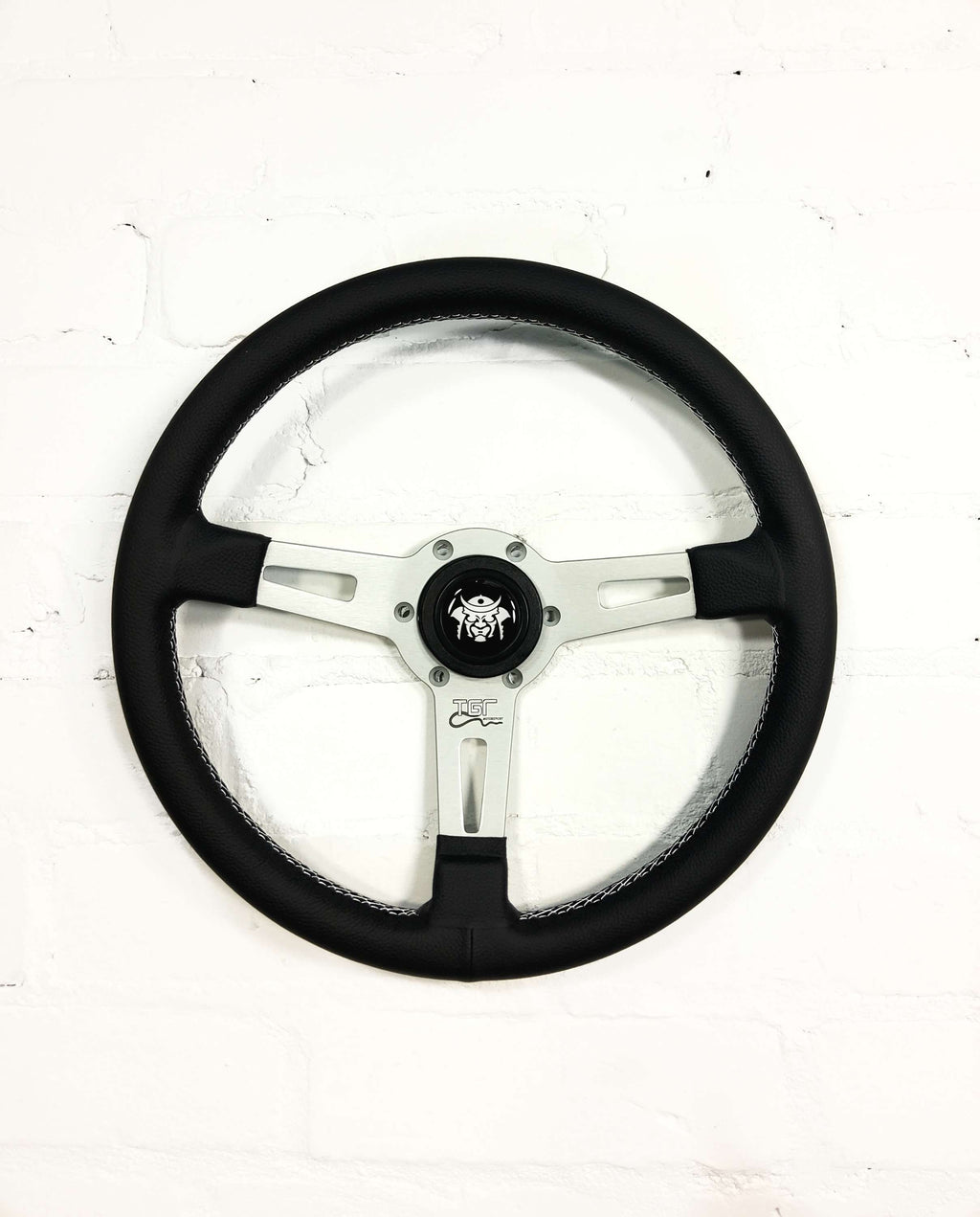340mm Italian Leather Steering Wheel
