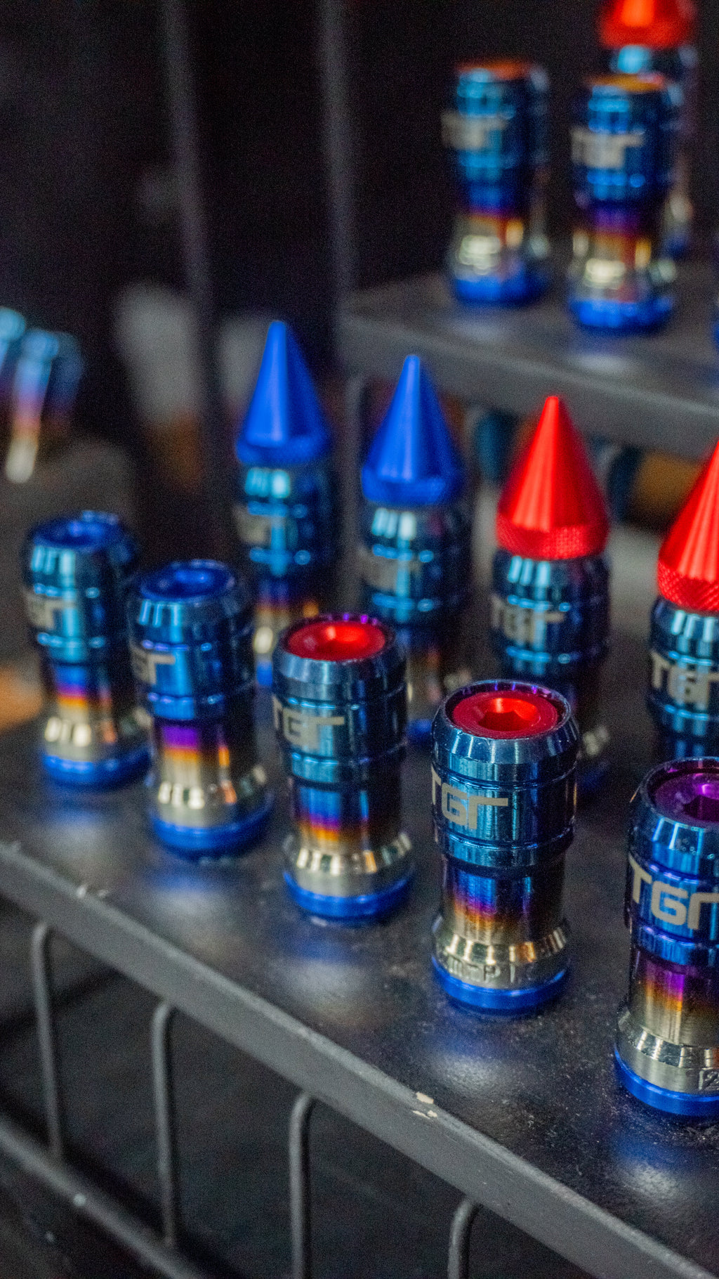 Spiked End Caps for Internal Drive Wheel Nuts