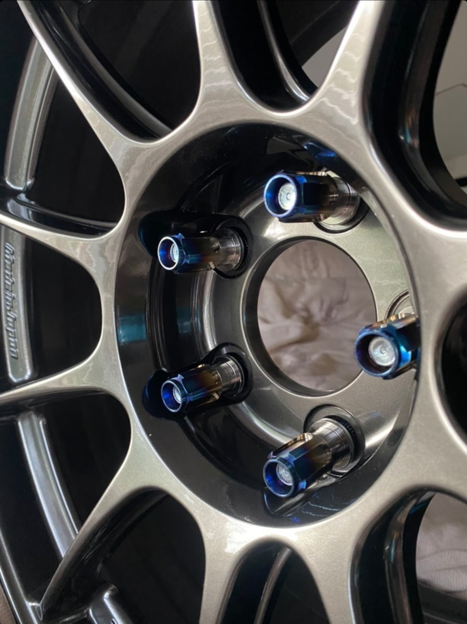 Titanium Locking Wheelnuts