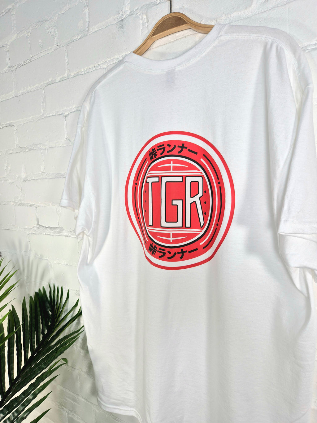 TGR Red Circle Kanji Print T-shirt