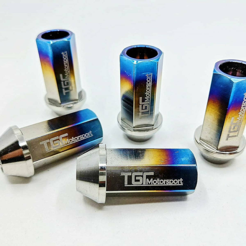 Titanium Hex Wheelnuts CUSTOM ORDER