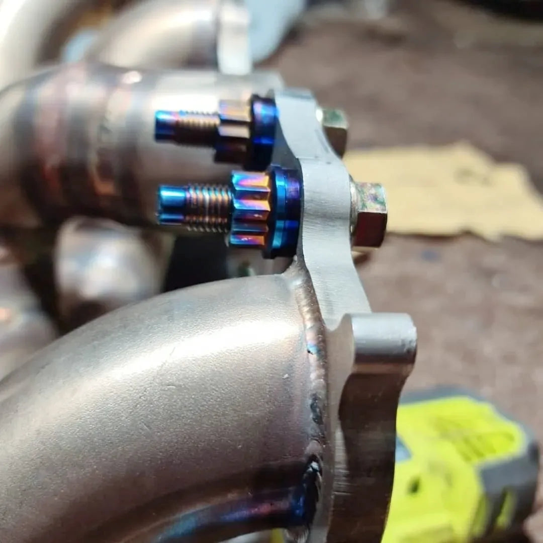 Titanium Manifold Exhaust Studs