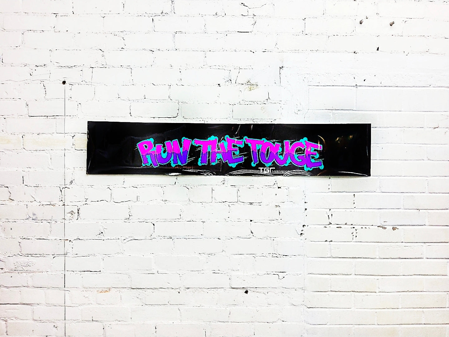 Run The Touge Graffiti Sunstrip