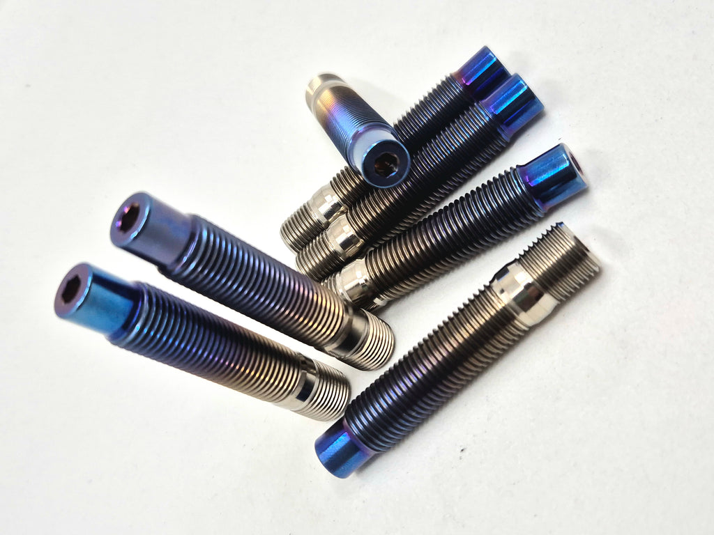 TGR Titanium Extended Wheelnut Adaptor Splines