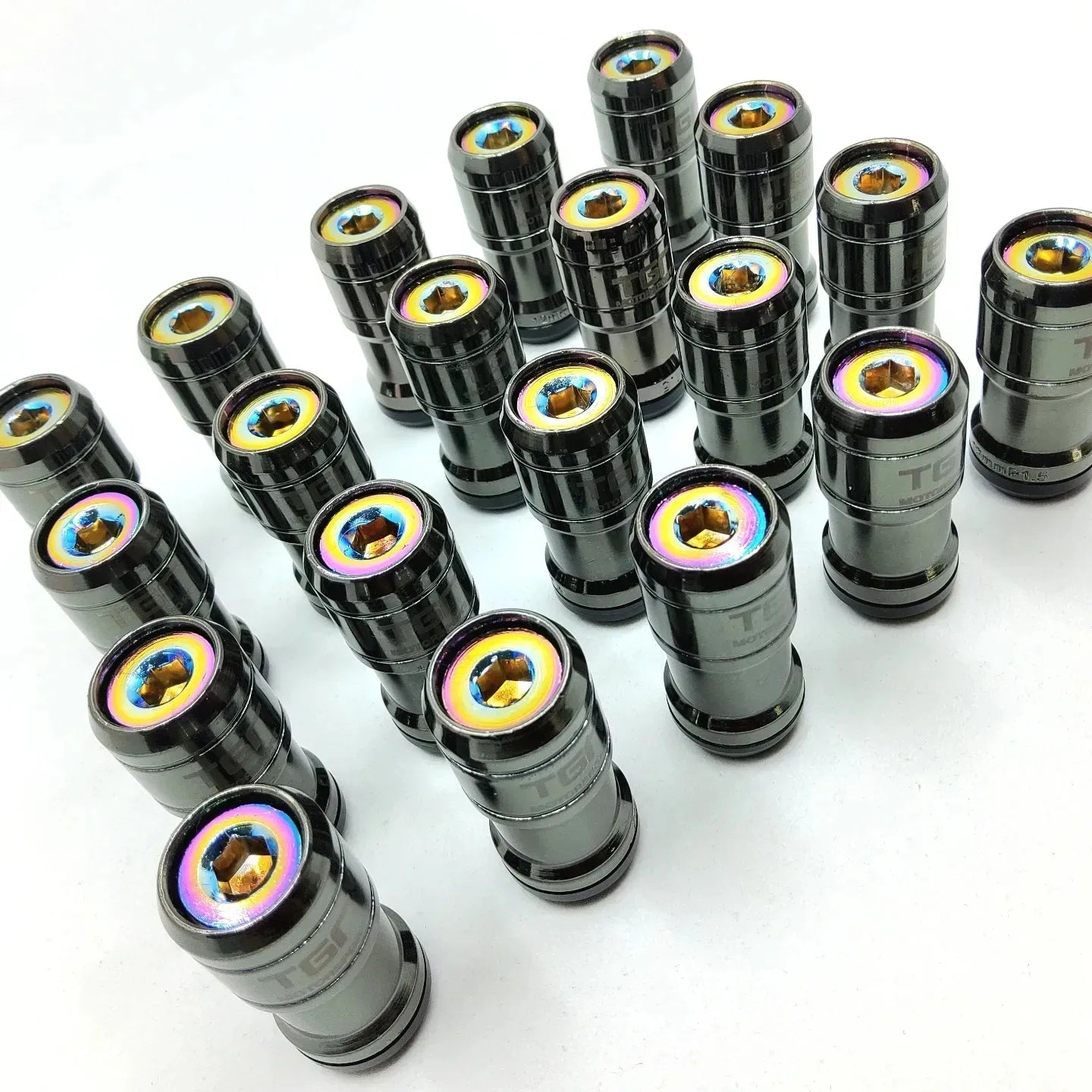 TGR Flat Endcaps (For Internal Drive) Wheelnuts