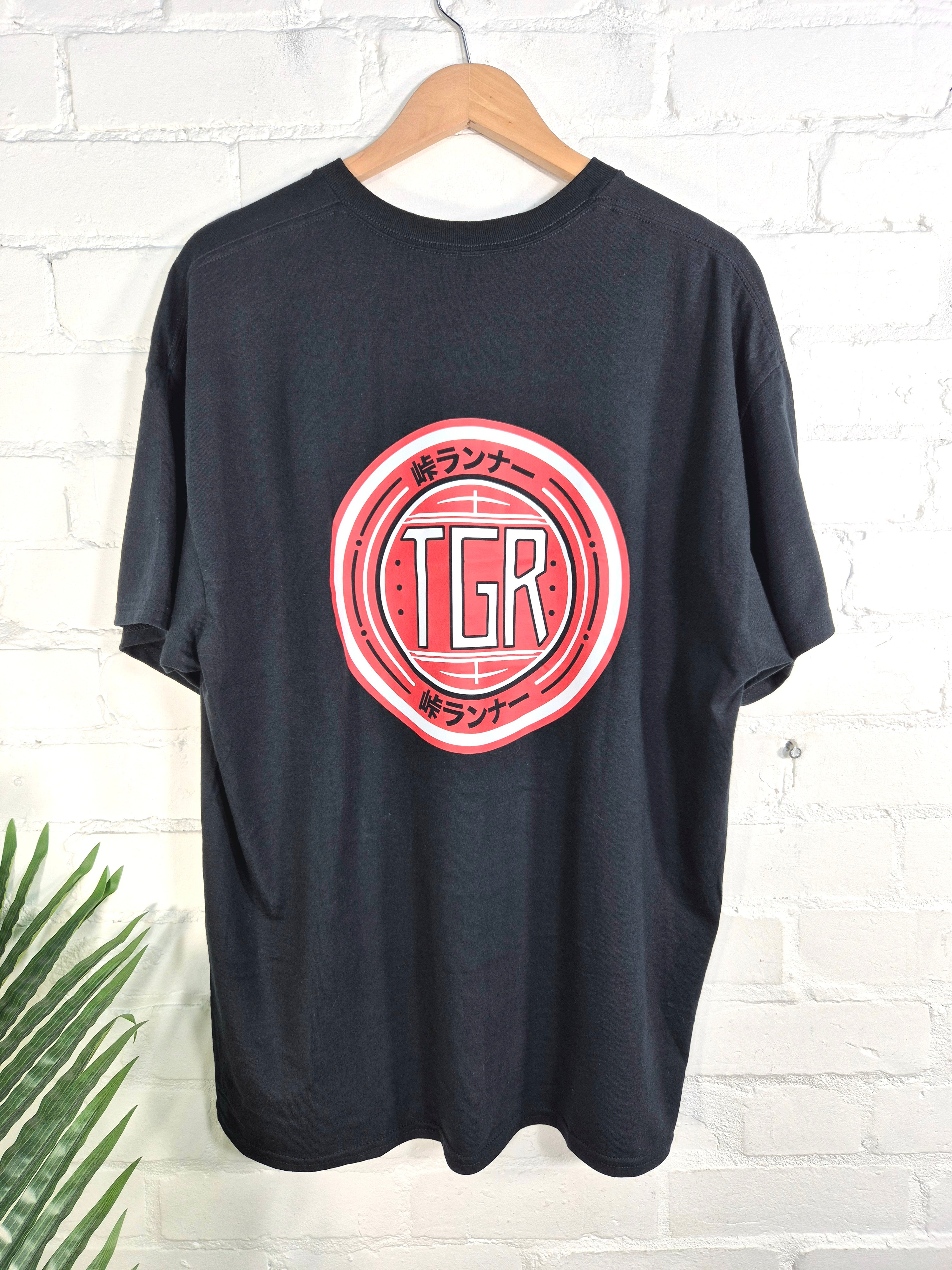 TGR Red Circle Kanji Print T-shirt