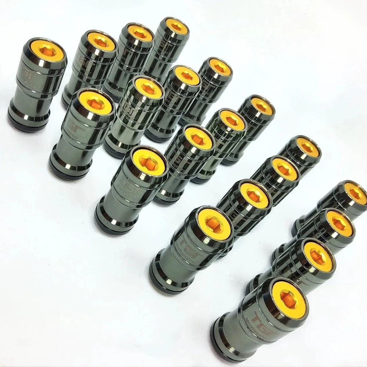 TGR Flat Endcaps (For Internal Drive) Wheelnuts