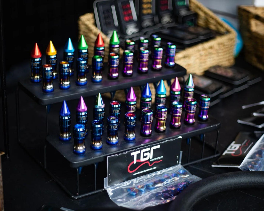 TGR Flat Endcaps (For Internal Drive) Wheelnuts