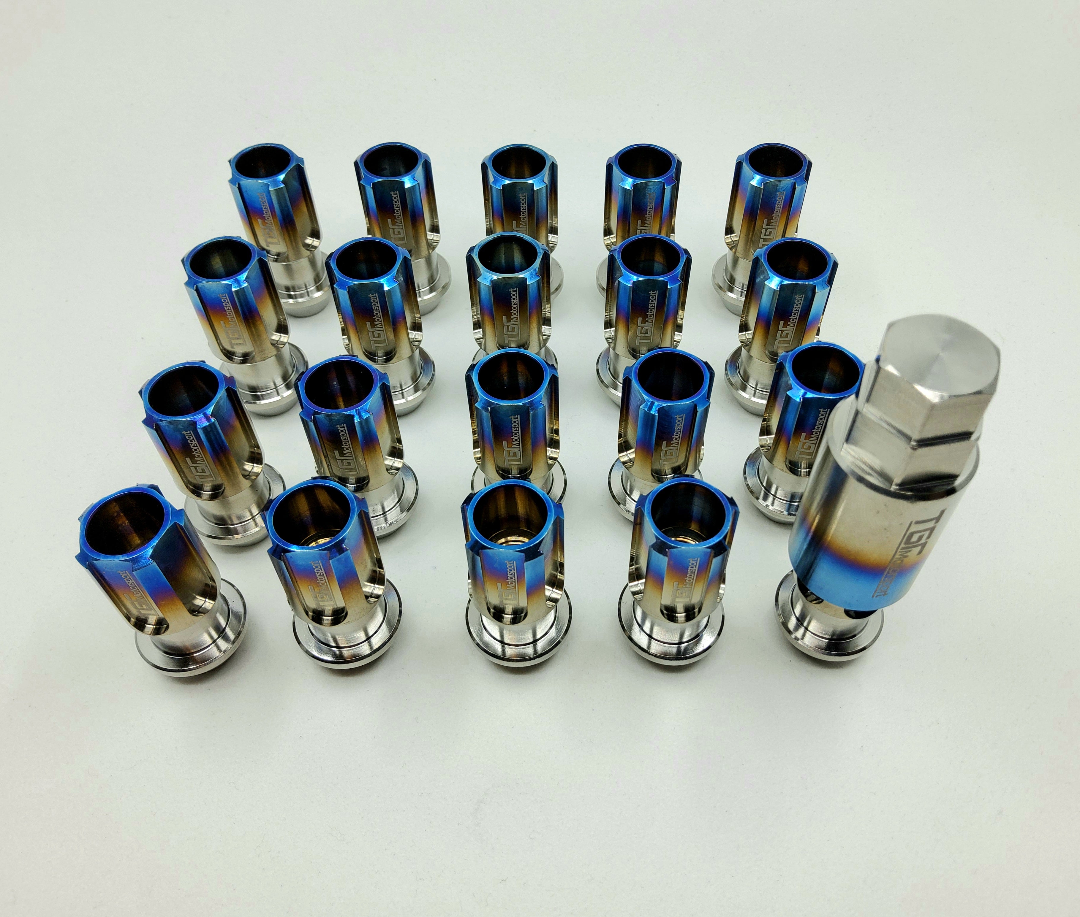 Titanium Locking Wheelnuts