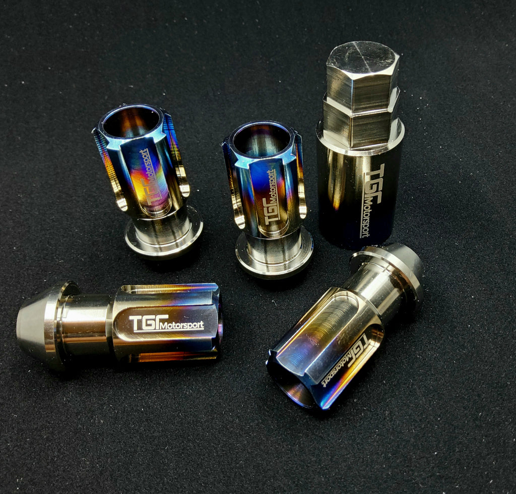 Titanium Locking Wheelnuts
