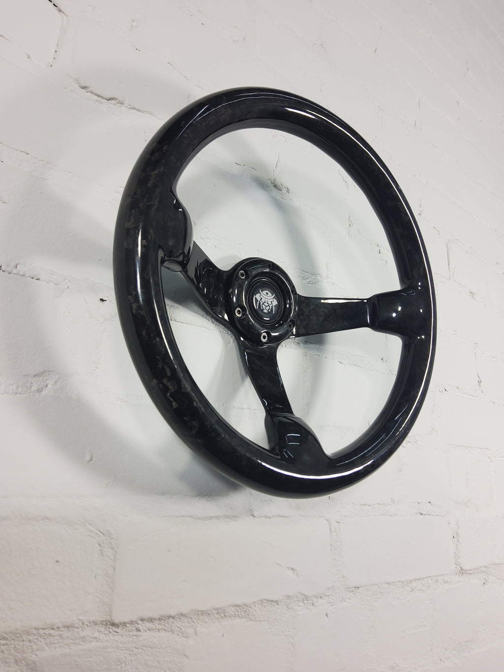 Fully Forged Carbon Fibre 350mm Steering Wheel
