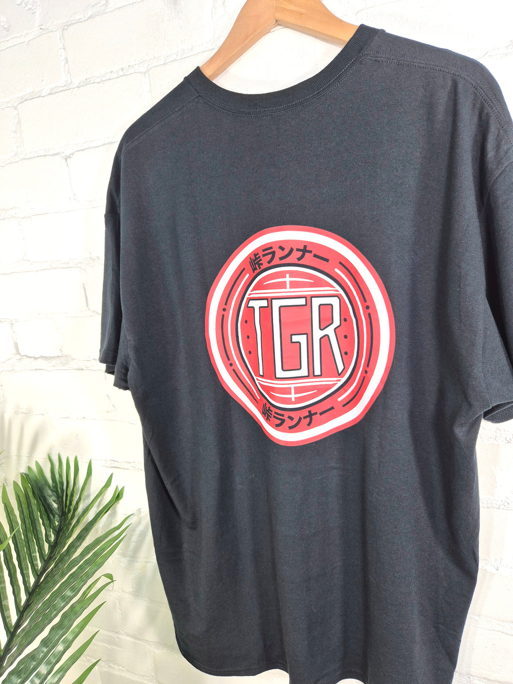 TGR Red Circle Kanji Print T-shirt