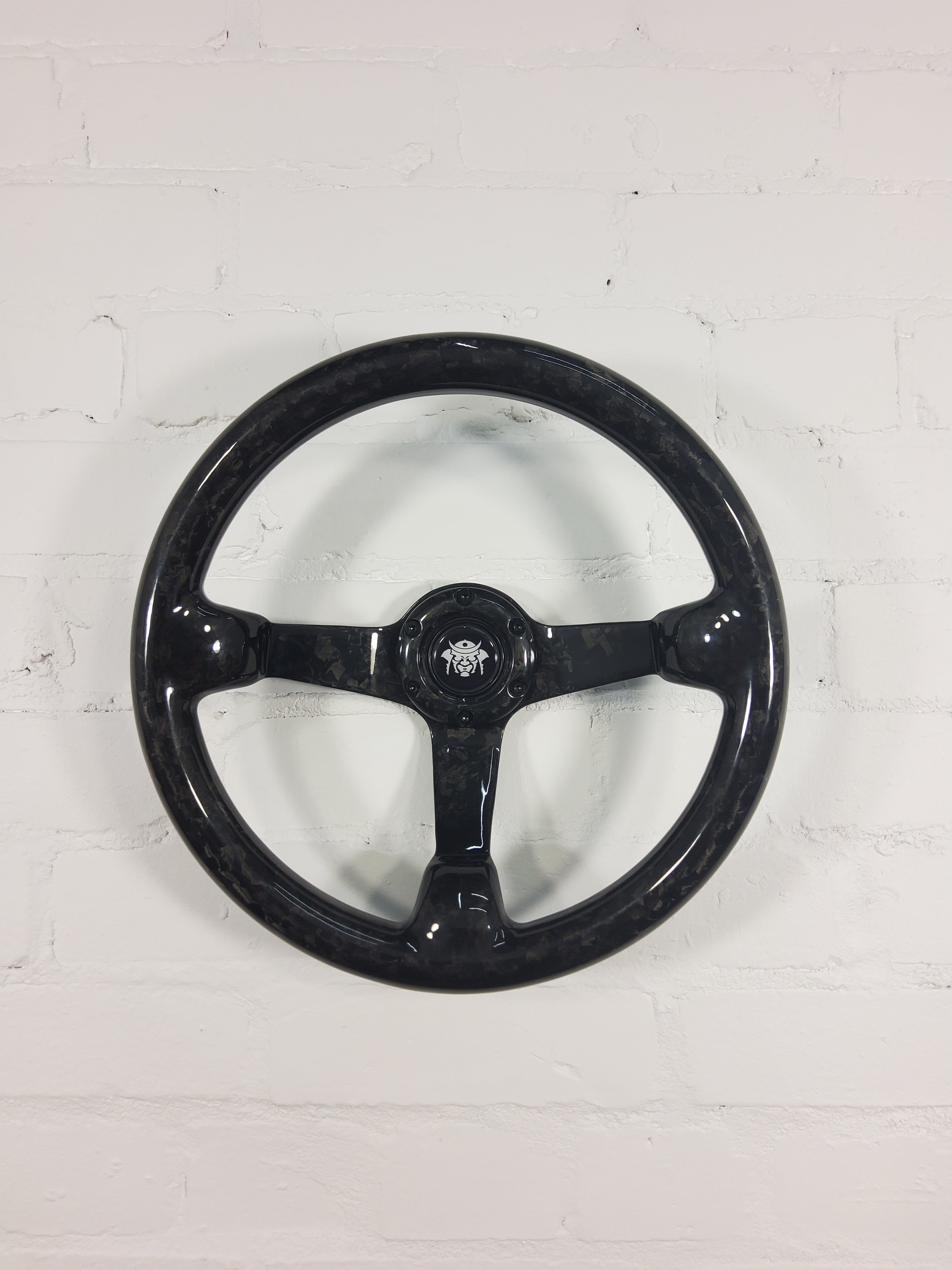 Fully Forged Carbon Fibre 350mm Steering Wheel