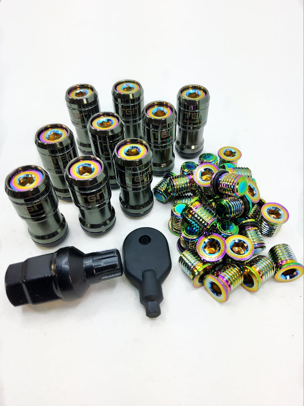 TGR Flat Endcaps (For Internal Drive) Wheelnuts