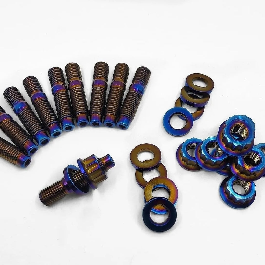 Titanium Manifold Exhaust Studs