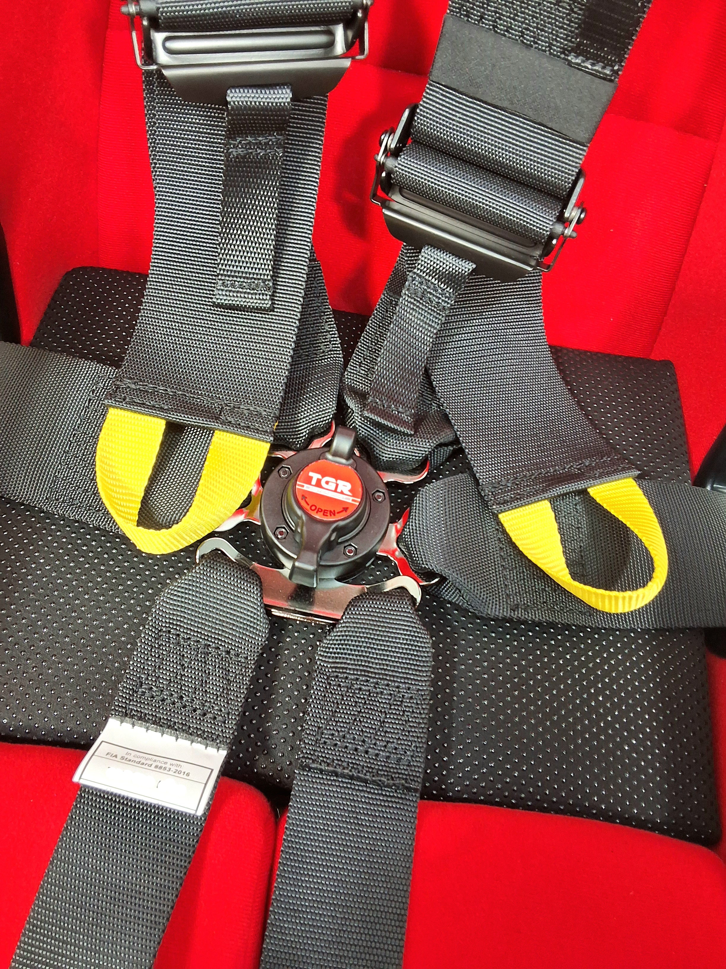 3" FIA Approved Quick Latch Harnesses 4/6 Point