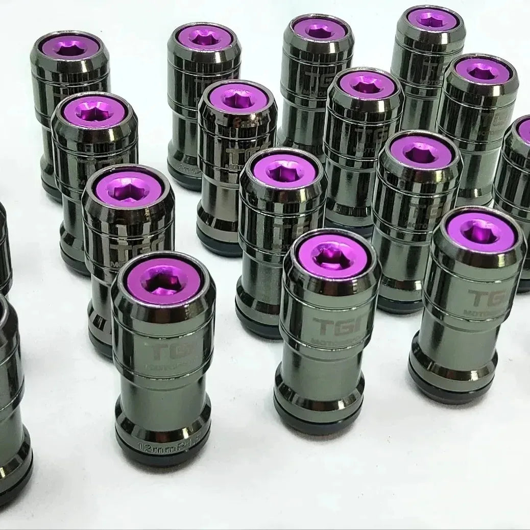 TGR Flat Endcaps (For Internal Drive) Wheelnuts