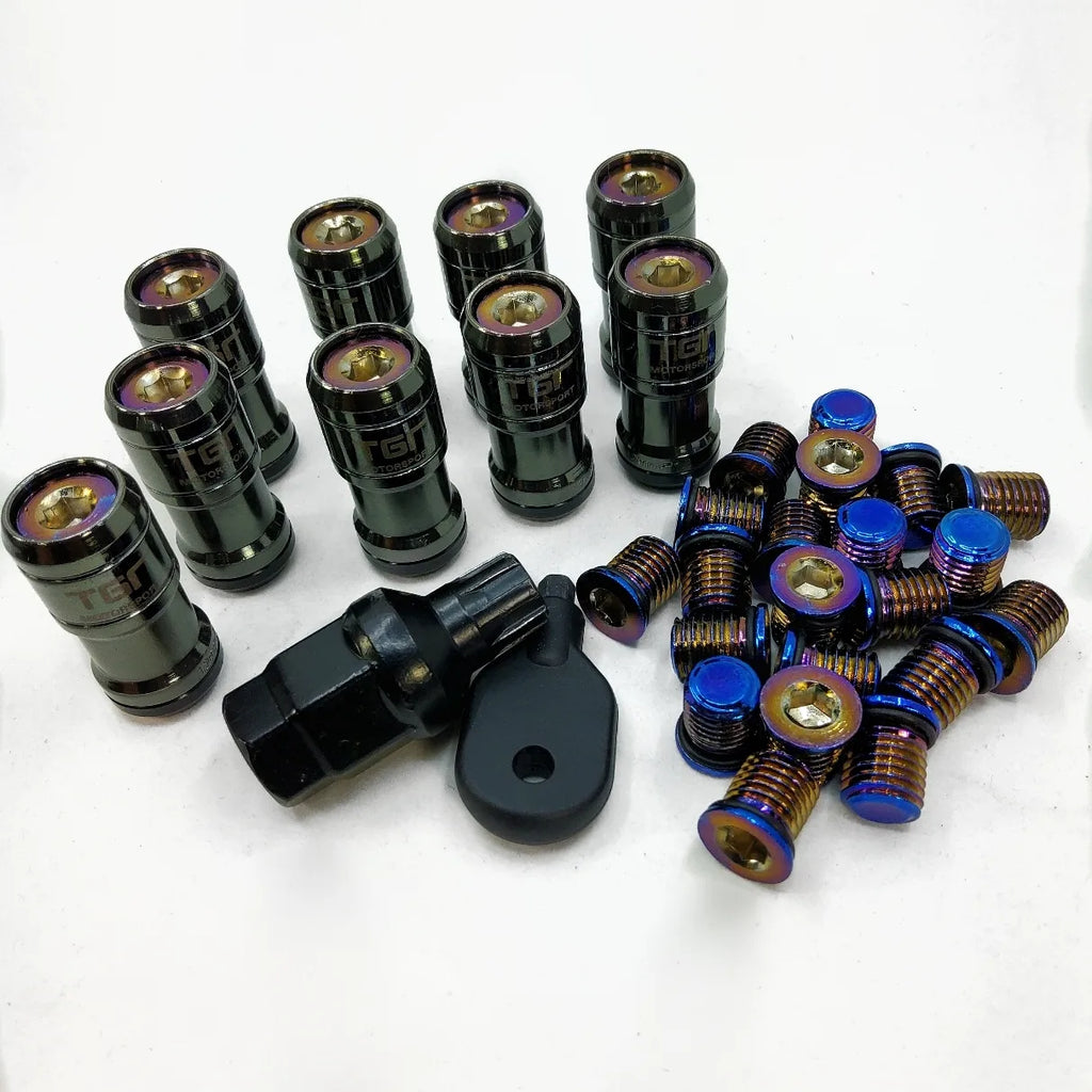 TGR Flat Endcaps (For Internal Drive) Wheelnuts