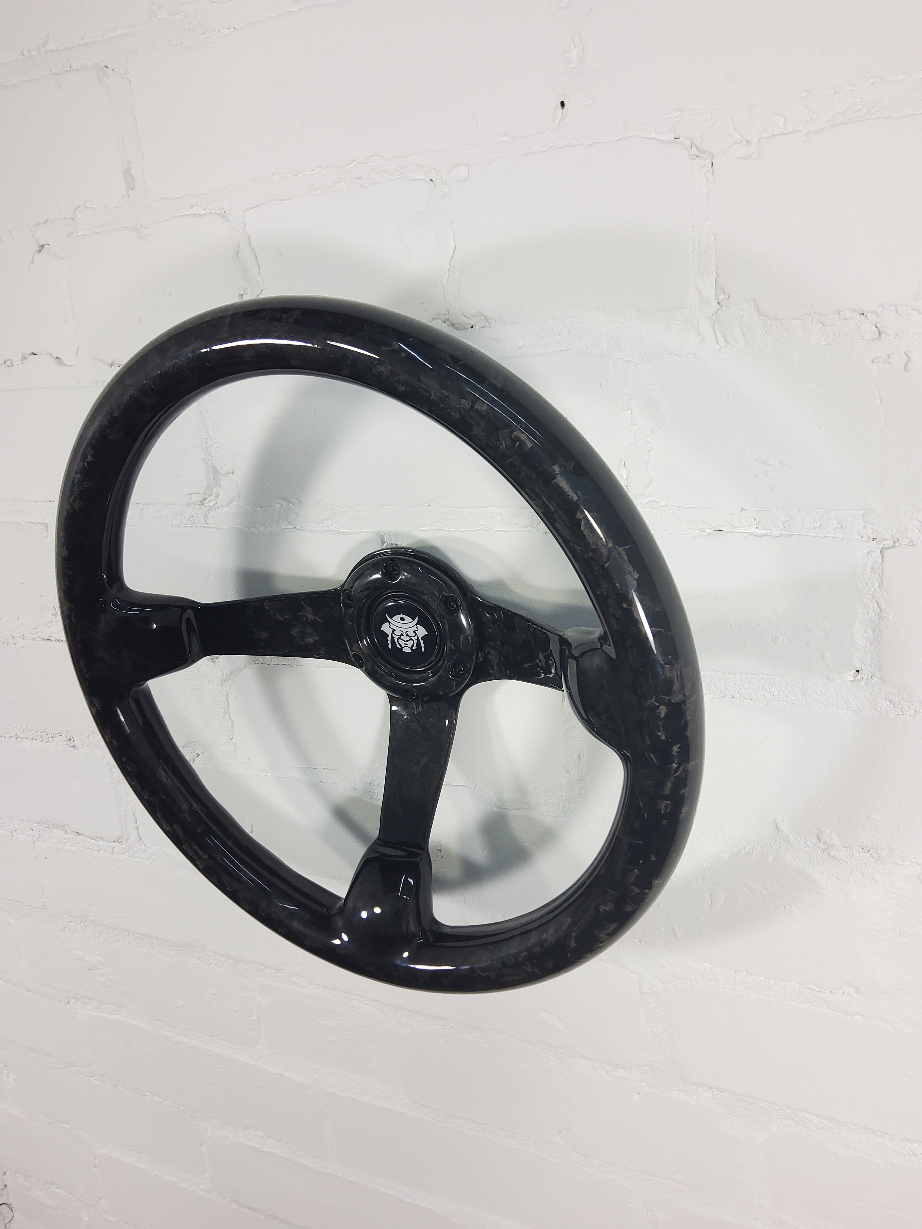 Fully Forged Carbon Fibre 350mm Steering Wheel