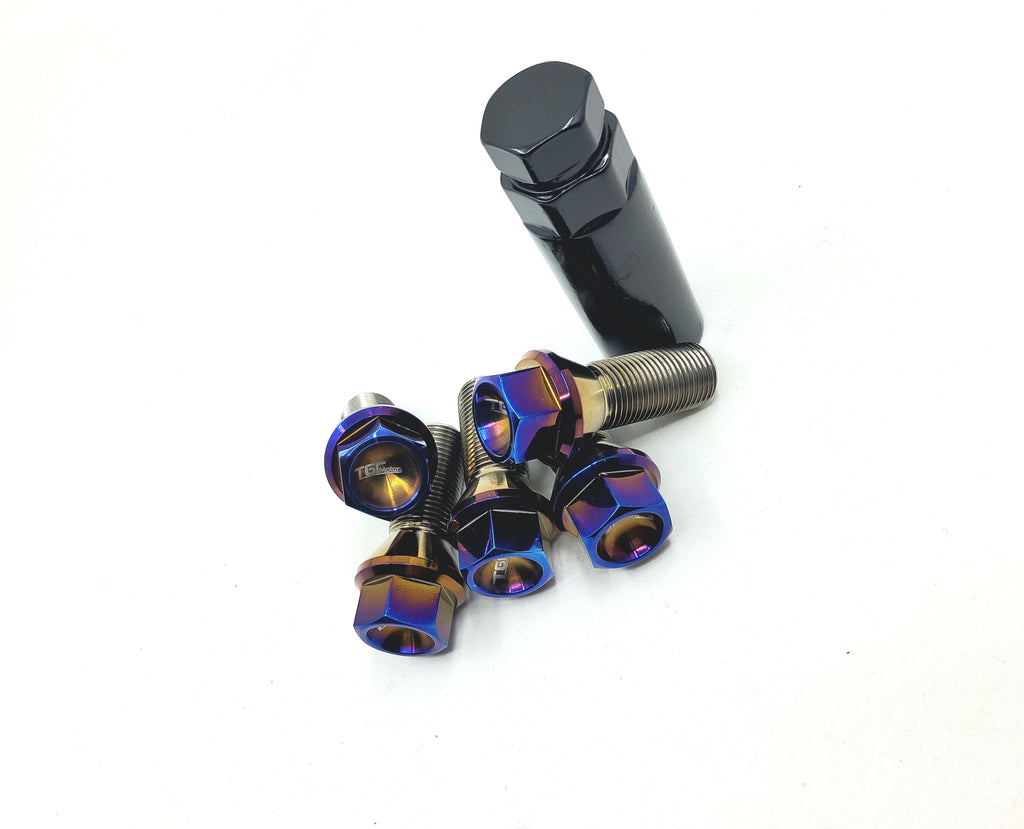 Titanium Hex Wheelbolts CUSTOM ORDER
