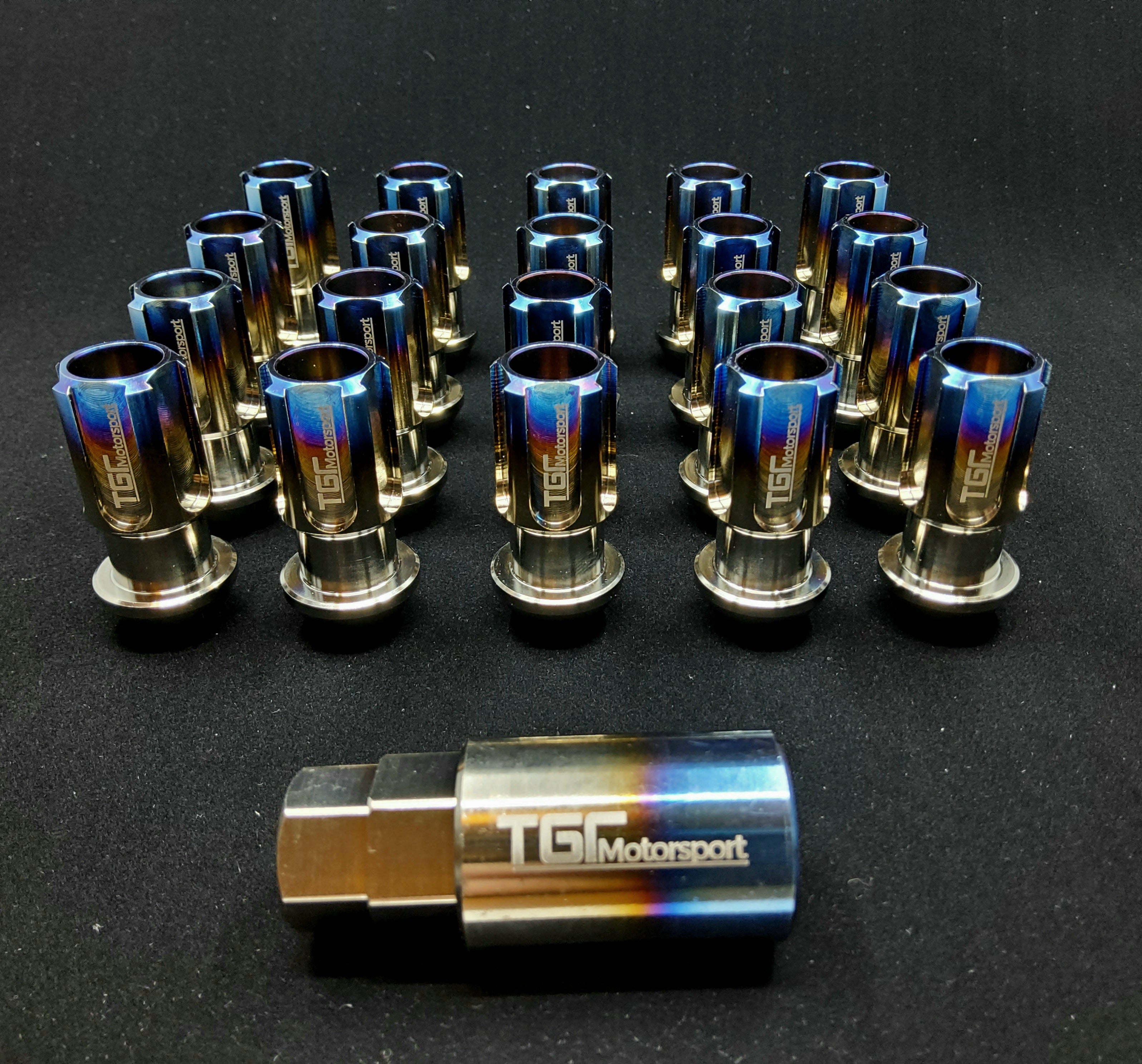Titanium Locking Wheelnuts