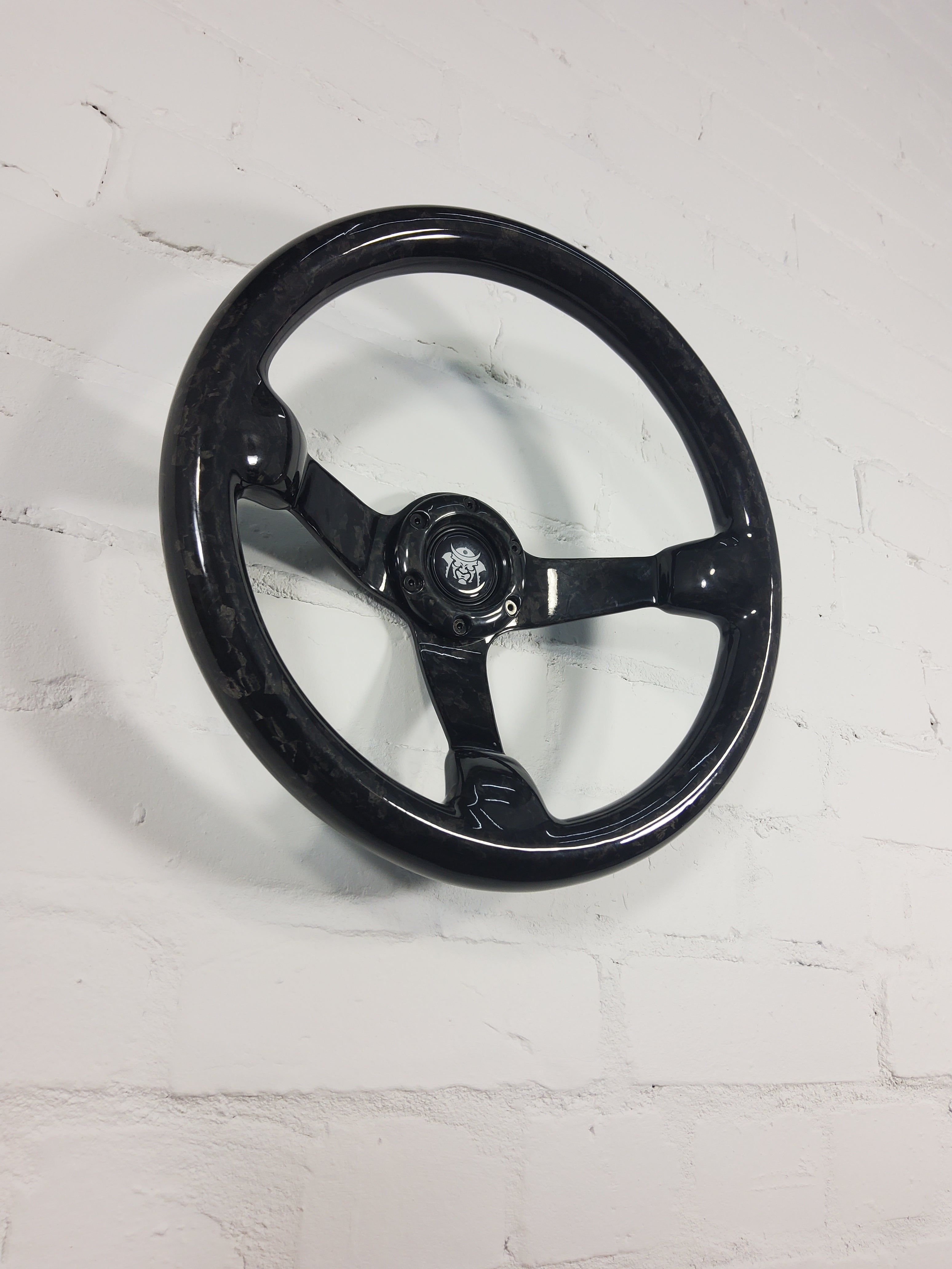 Fully Forged Carbon Fibre 350mm Steering Wheel