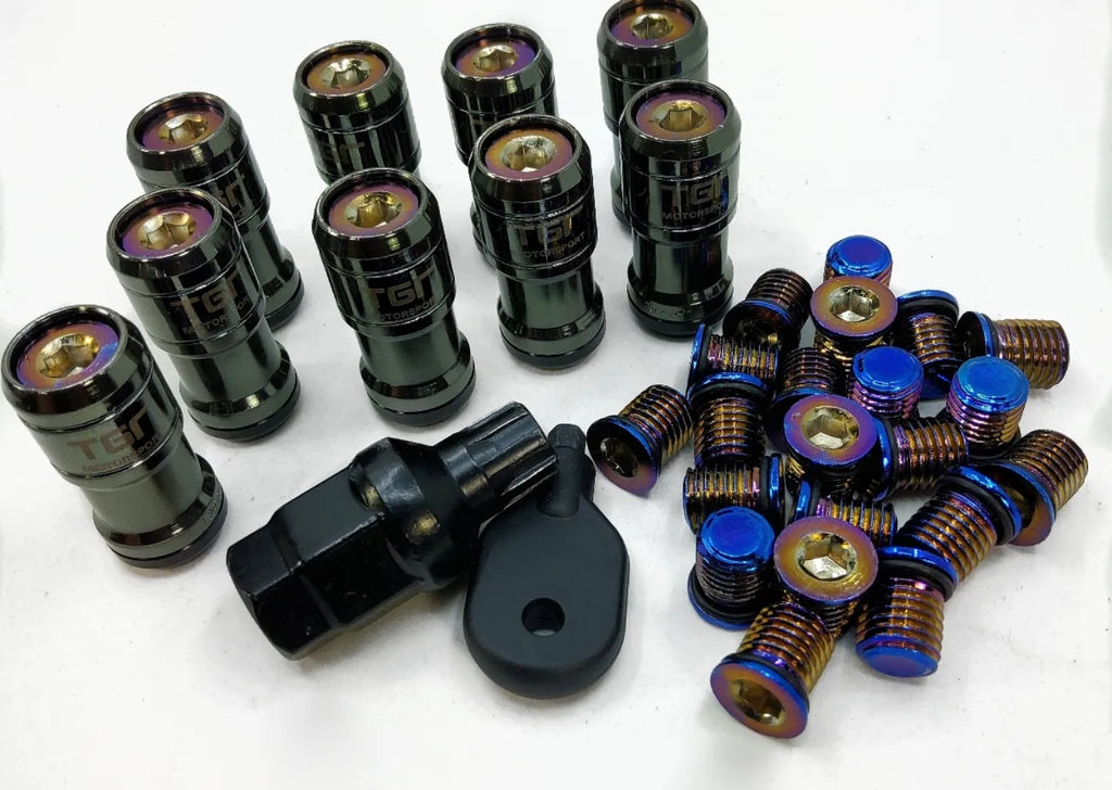 TGR Flat Endcaps (For Internal Drive) Wheelnuts